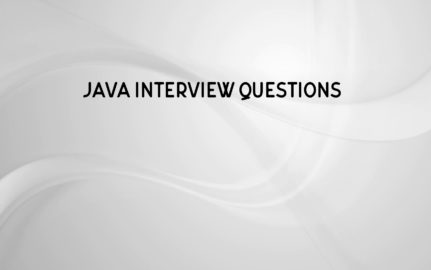 java interview questions for 4 years experience