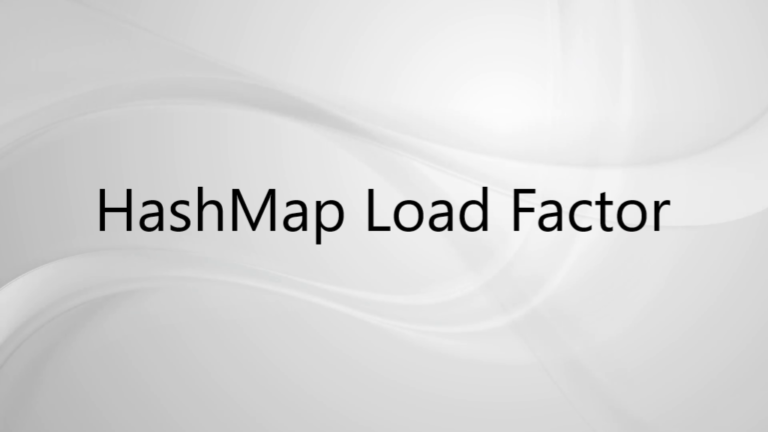 HashMap load factor