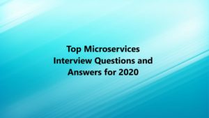 microservices interview questions